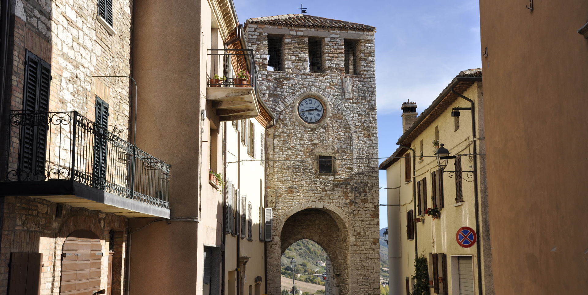Mountain Biking to the Park of Monte Cucco