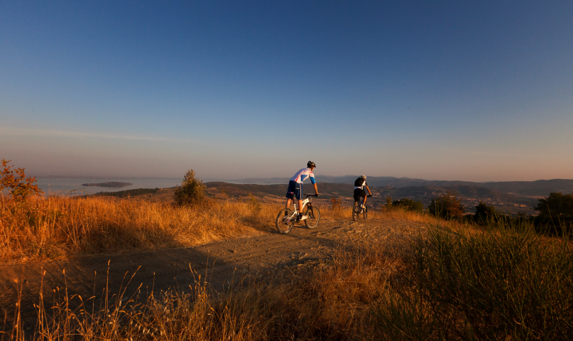 MTB - Woods and climbs on the hills of Lake Trasimeno