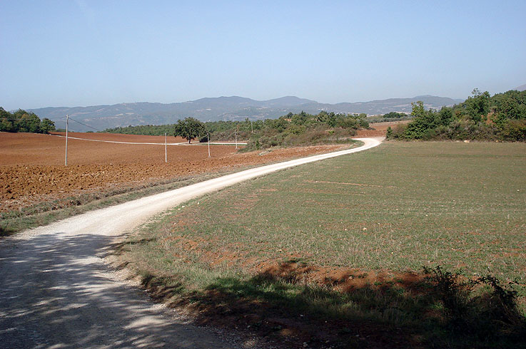 Corciano und die Wälder des Monte Malbe