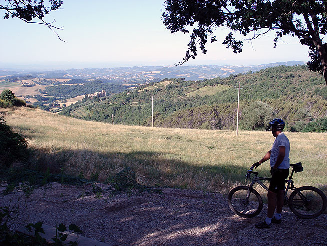 La Romana, the Mills at Galgata and the abbey of Montelabate