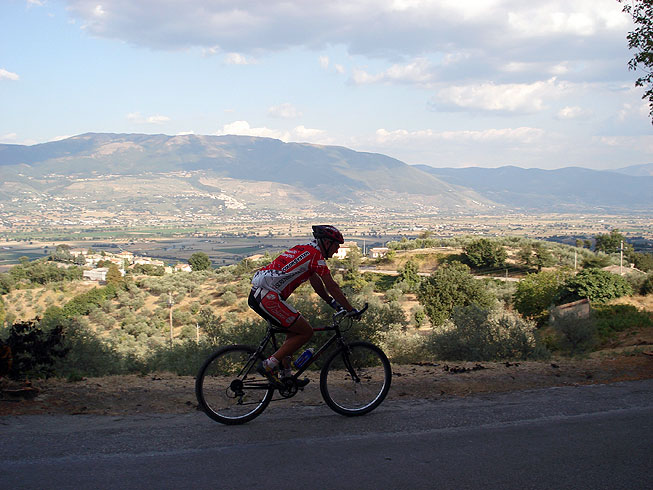 The Sagrantino wine trail and the views from Montefalco