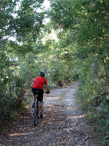 Cascia: Wiesen und Wälder auf den Bergen der hl. Rita