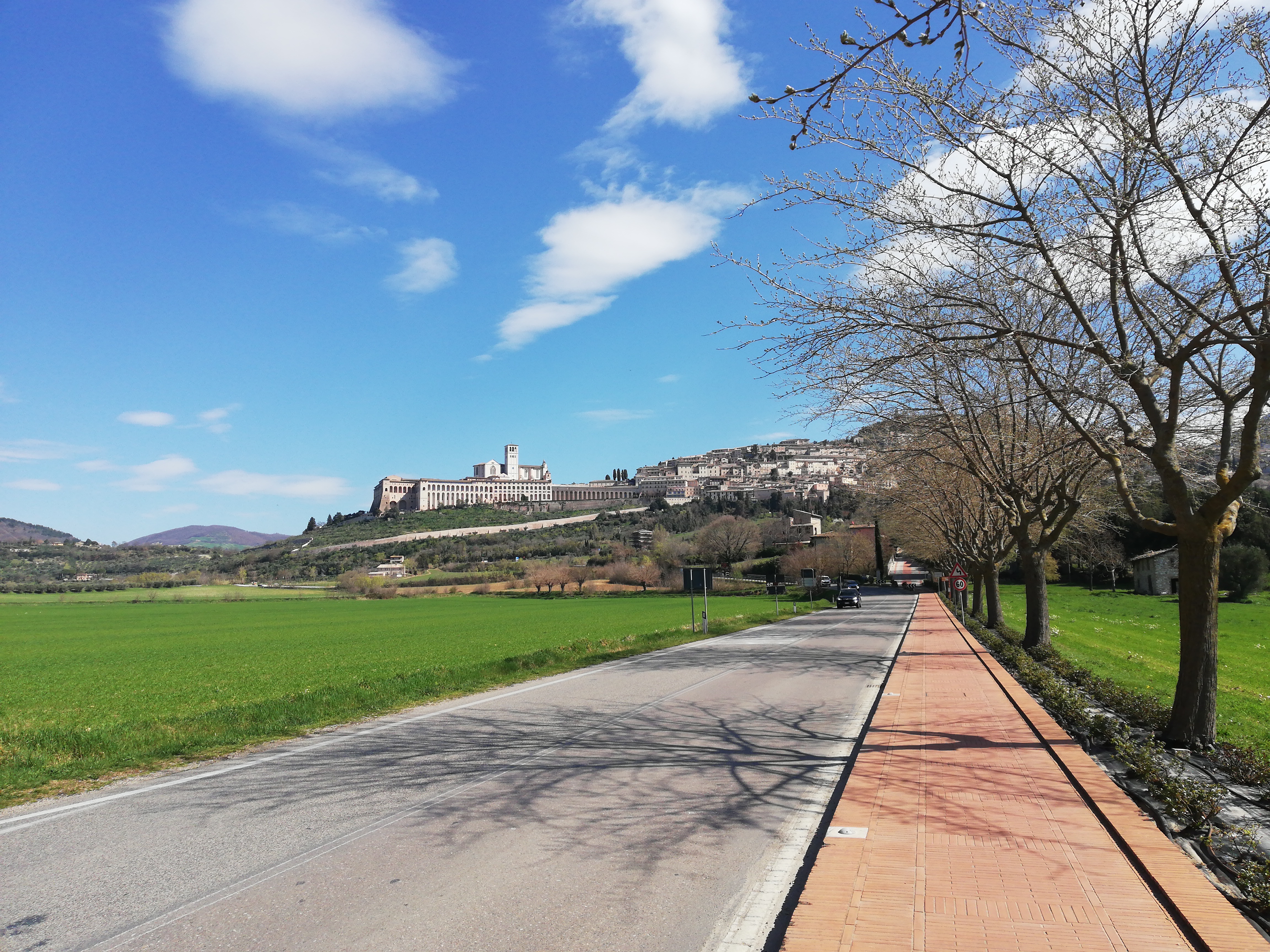 Fahrradweg Assisi - Spoleto