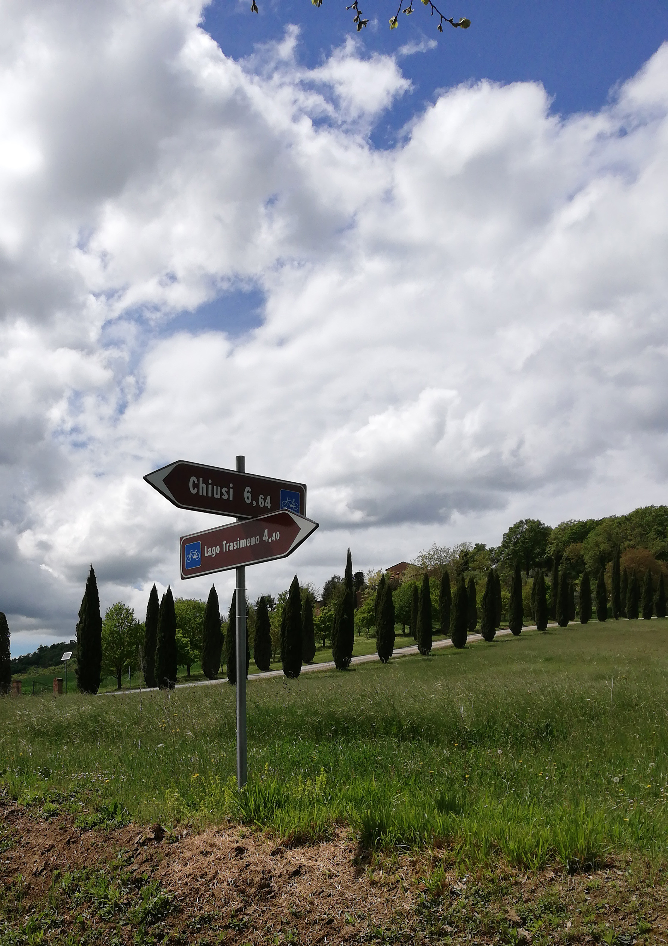 Connection Bike Lane of the Sun – Bike Lane of the Trasimeno