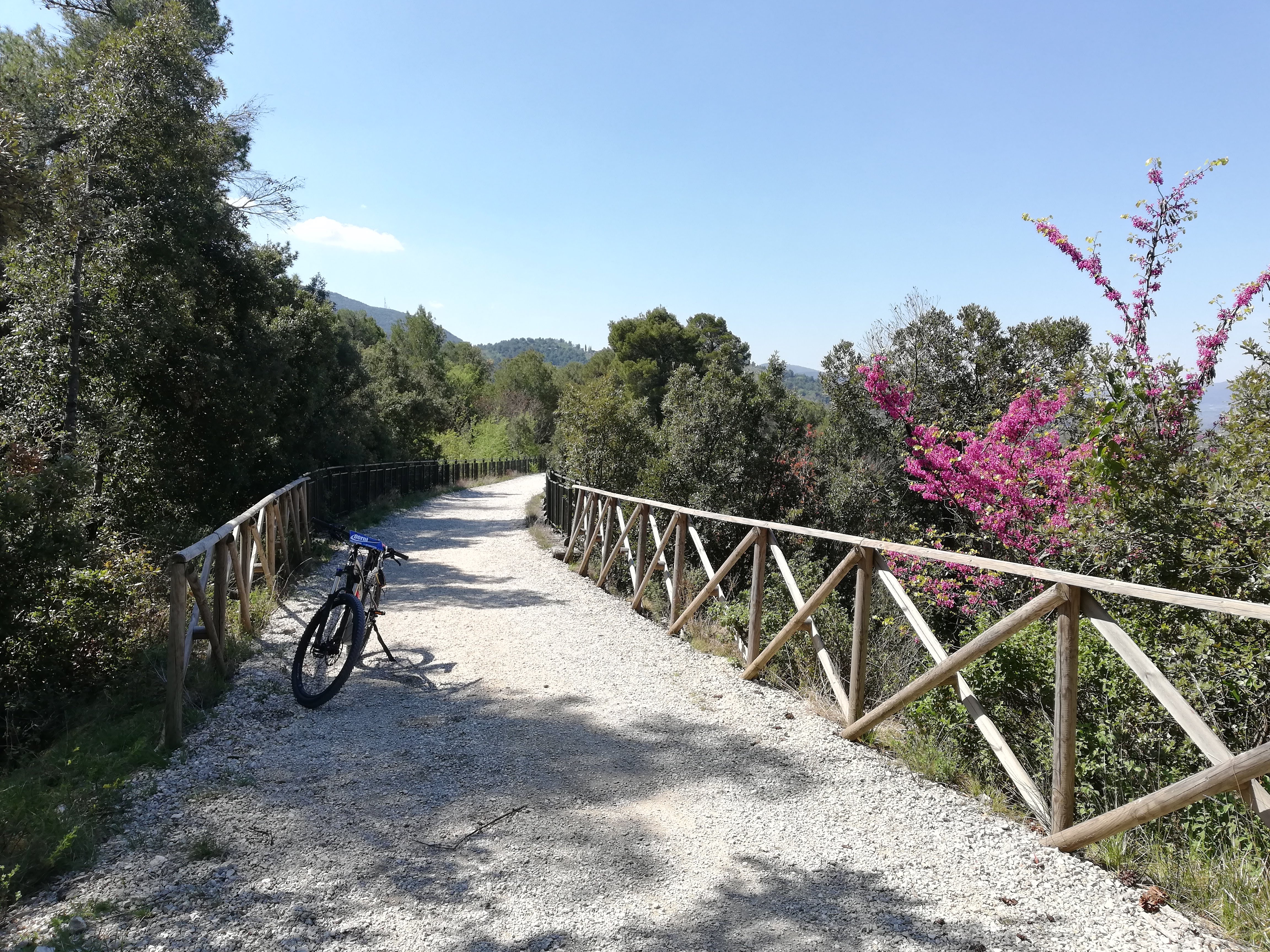 Bike Lane Old Railway Line Spoleto – Norcia