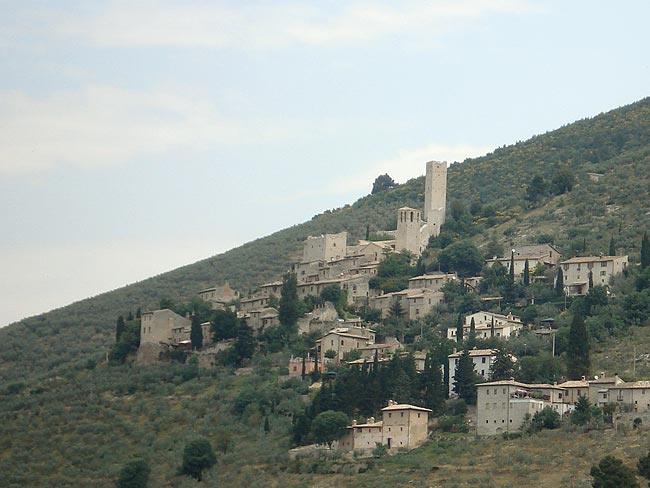 Montefalco and the Sagrantino wine road