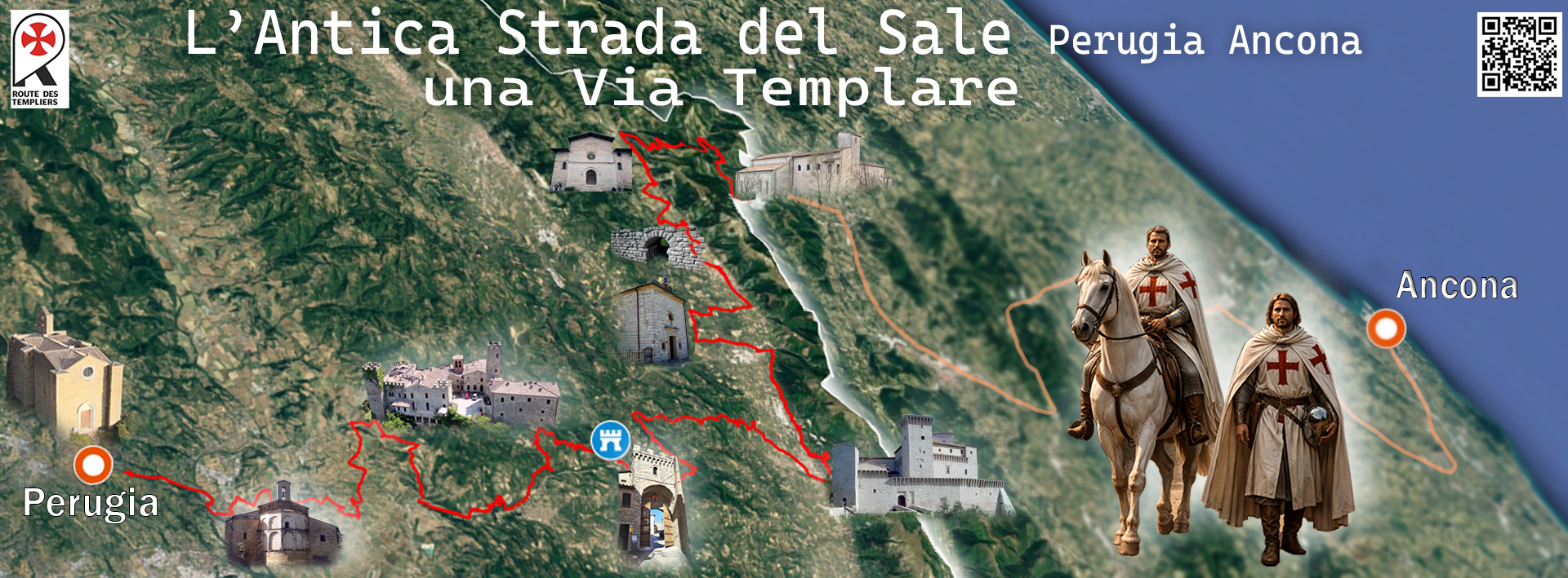 Ancient Salt Road Perugia–Ancona, a Templar Route